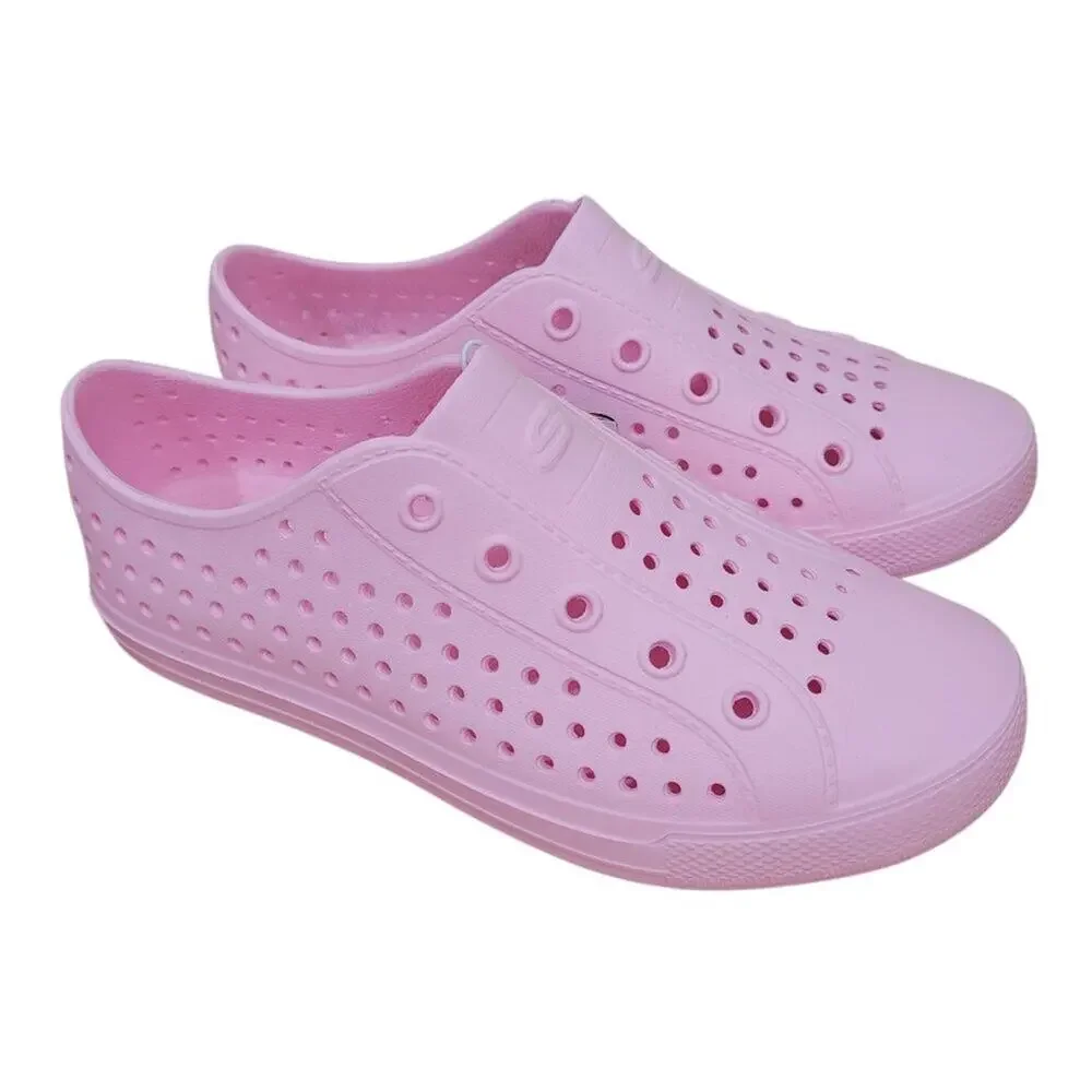 Skechers Foamies Big Girls Size 3 Water Shoes Pink NWT Guzman Lite Shore Splash